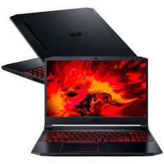 Notebook Gamer Acer NVIDIA GeForce GTX 1650 Core i5-10300H 8GB 512GB SSD Tela Full HD 15.6” Windows 11 Nitro 5 AN515-55- 59T4