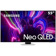 Smart TV 55" Neo QLED 4K Samsung 55QN85BA, Mini Led, Painel 120hz, Processador IA, Som em Movimento, Tela sem limites, Design slim, Alexa built in