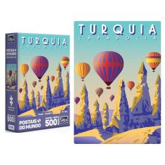 Quebra Cabeca 500 Pecas Nano - Pm - Turquia Capadocia  Toyster