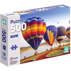 Nig Brinquedos Quebra Cabeça Balões 500 Peças