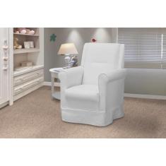 Poltrona de Amamentação Pamela Balanço - Branco - Fratello