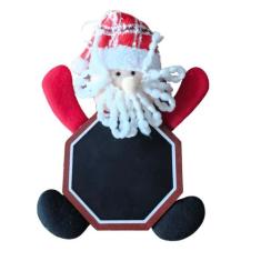Lousa Enfeite de Natal de Pendurar 23cm Papai Noel Rena Neve - Riodeou