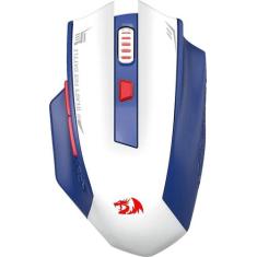 Mouse Gaming Redragon Woki M994WBR (Sem Fio) - Branco/Azul