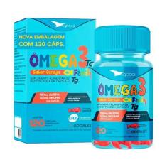 Ômega 3 Peixinho 18 EPA 12 DHA Family Global Suplementos 120 Cápsulas