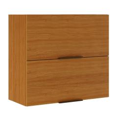 Armário de Cozinha Itatiaia 2 Portas Duplo Aéreo Módulo Suspenso Cinamomo Namur