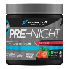 Pre Night 200g Pré Treino Noturno Bodyaction  - BODY ACTION, Morango