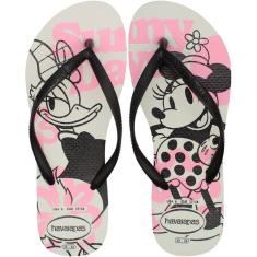 Chinelo de Dedo Havaianas Slim Disney Feminino