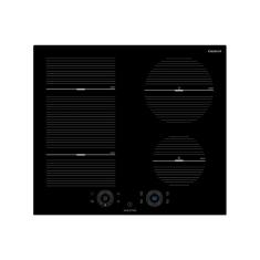 Cooktop Elétrico Indução Cuisinart Arkton 4093860004 4 Bocas Vitrocerâmico Preto 220V
