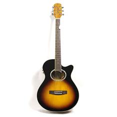 Violão Elétrico Aço Giannini Gsf1d Ceq Three Tone Sunburst