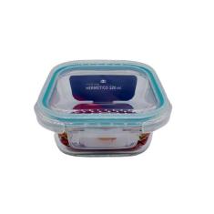 Pote De Vidro Hermetico Quadrado 520 Ml