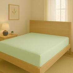 Lençol de cama Solteiro Avulso 400 Fios Com Elástico 100 % algodao - R