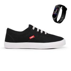 kit Tênis Casual Voe Original Unissex + Relógio Digital Touch-Unissex