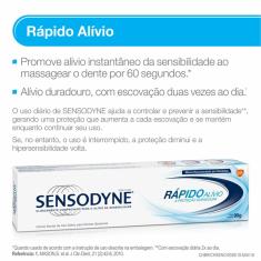 Creme Dental Sensodyne Rápido Alívio 90g