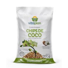 Chips de Coco para Plantio e Cobertura Vitaplan 200 g