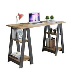 Escrivaninha Vigor 4 Prateleiras Noronha Grafite