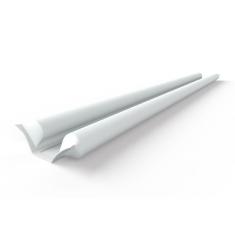 Veda Fresta Protetor Porta Rolinho Impermeável 90Cm Comfort Door Vedação Contra Poeira Inseto Branco