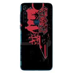 Capa Adesivo Skin055 Verso Para Motorola Moto G8 Power 2020