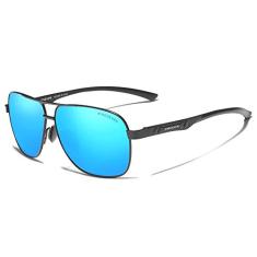 Óculos de Sol Masculino Kingseven Aviador Militar Polarizados UV400 Espelho (C1)