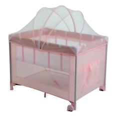 Berço Desmontável Portátil Serenata Pink Burigotto Até 1