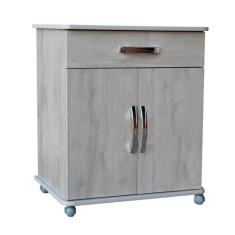 Balcão Multiuso/ Buffet 2 Portas 1 Gaveta com Rodízio - Bella Vercelli 220