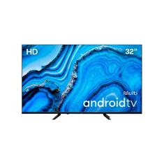 Smart TV Multilaser 32 HD Android HDMI USB - TL062M - Preto