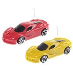 Carrinho de Controle Remoto Fast Driver Power Turbo 3 Funções Esportivo Brinquedo Escala 1:24