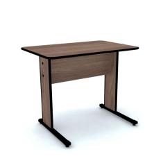 Mesa P/ Escritório 92X61 Pandin Maxxi - Walnut/Preto
