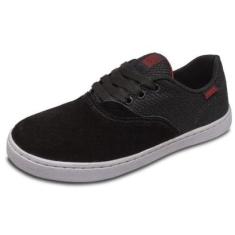 Tênis Hocks Sonora Skate Black/Red-Masculino