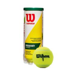 Kit Bola de Tênis Championship Extra Regular Feltro Dura Weave 3Und ITF Wilson