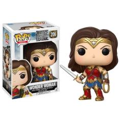 Funko Pop Wonder Woman 206 Liga Da Justiça