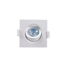Spot de Led Taschibra Alltop MR16 Quadrado 5W Bivolt, 6500K - Luz Bran