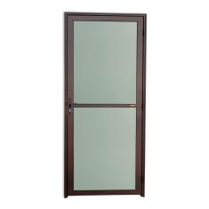 Porta Vidrão Super 25 Vidro Boreal 210cm X 90cm Brimak Corten
