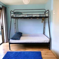 Beliche Nice - Casal-solteiro Ambiente Com Conforto E Segurança Preto