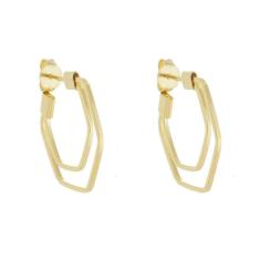 Brinco Argola Banhado A Ouro 18K