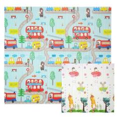 Tapete Infantil de Atividade Bebê Dupla Face Emborrachado - Pais & Fil