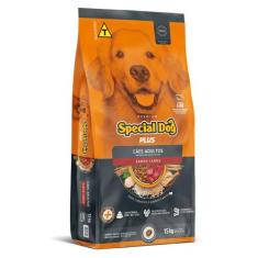 Ração Special Dog Plus Adultos Sabor Carne 15 kg - MANFRIM