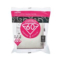 Filtro Branco para Coador Hario V60-02 - 100 Unidades