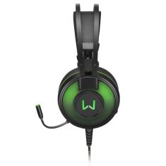 Warrior raiko headset gamer 7.1 USB com LED verde - PH259 - Padrão