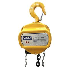 Talha Manual 2 Toneladas Corrente Com 5 Metros-CSM-TC2000