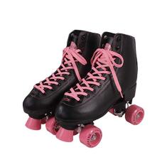 Patins Weekend Clássico - 36, Bel Fix, Preto e Rosa