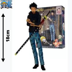 Boneco One Piece - Trafalgar Law s/capa - Action Figure 18cm
