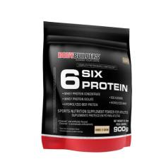 Whey Protein Concentrado 6 Six Protein 900G - Suplemento Em Pó Para Ga