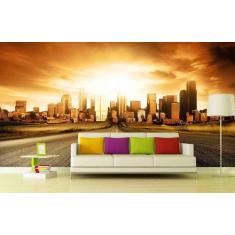 Papel de Parede Painel Fotográfico Cidaden 2,00X3 na 162 - Voce Decora