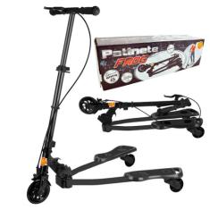 Patinete Frog New Radical Ski Trinete 3 Rodas Infantil Dobrável DM Toy