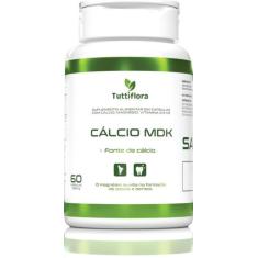 Cálcio Mdk (Cálcio, Magnésio, Vitamina D e K2) 60 Capsulas TuttiFlora