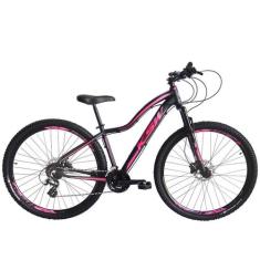 Bicicleta Aro 29 KSW MWZA 2020 Feminino Altus 24v Hidráulico, 15, Pret
