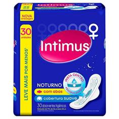 Absorvente Intimus Gel Noturno Suave C/Abas