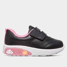 Tênis Infantil Molekinha com Tira Autocolante Menina-Feminino