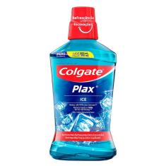 Enxaguante Bucal Colgate Plax Ice Leve 500 Pague 350ml