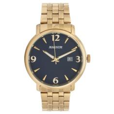 Relógio Magnum Masculino Casual Dourado Ma34594A
